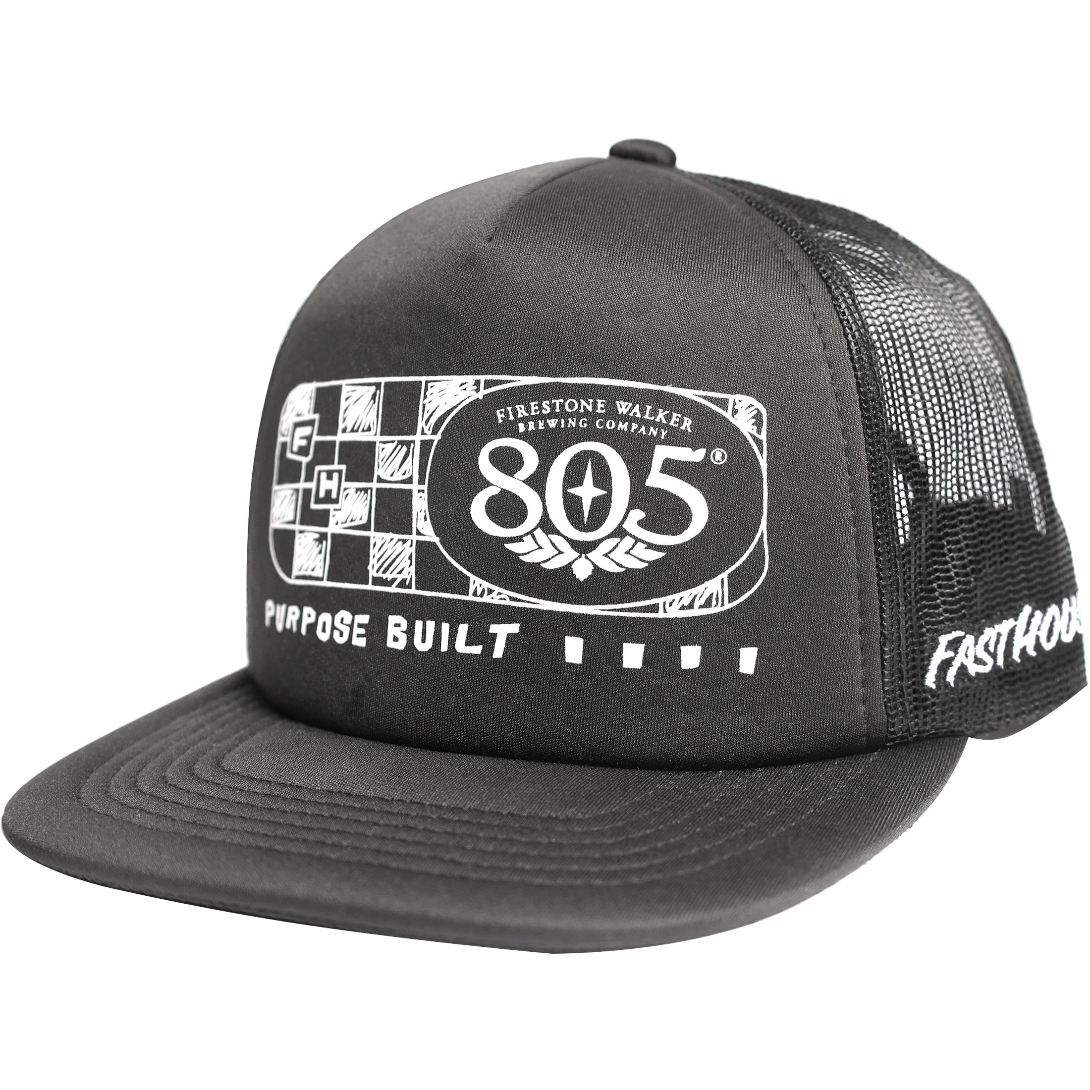 Fasthouse 805 Purpose Men's Trucker Adjustable Hats-3614