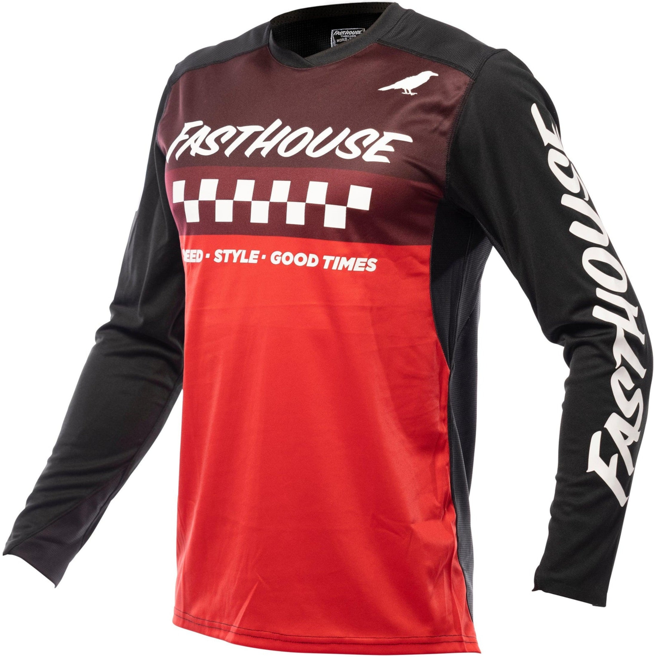 Fasthouse Elrod LS Men's Off-Road Jerseys-3502