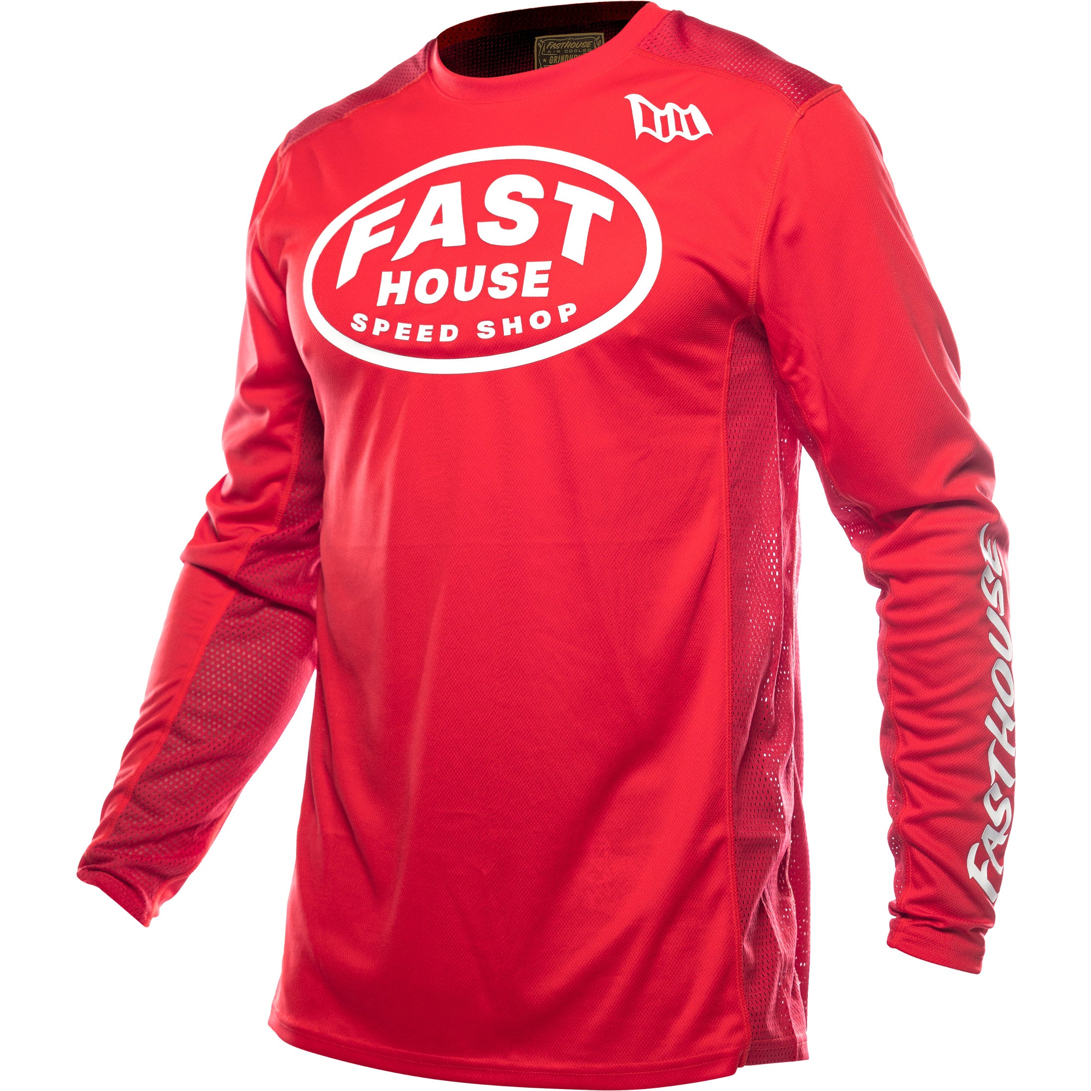 Fasthouse Grindhouse Air-Cooled Ramble LS Men's Off-Road Jerseys-3631