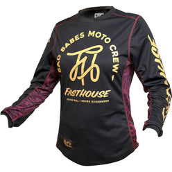 Fasthouse Grindhouse Golden Script LS Women's Off-Road Jerseys
