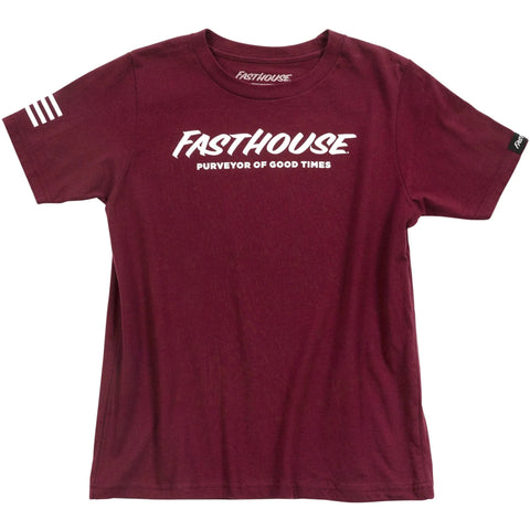 Fasthouse Logo Youth Short-Sleeve Shirts-3216