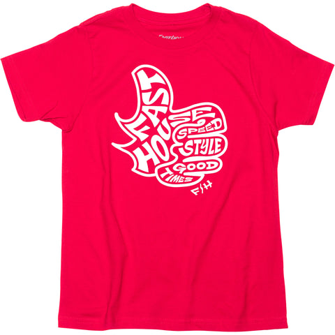 Fasthouse Satisfaction Youth Short-Sleeve Shirts-3211
