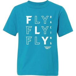 Fly Racing Tic Tac Toe Youth Boys Short-Sleeve Shirts (Brand New)