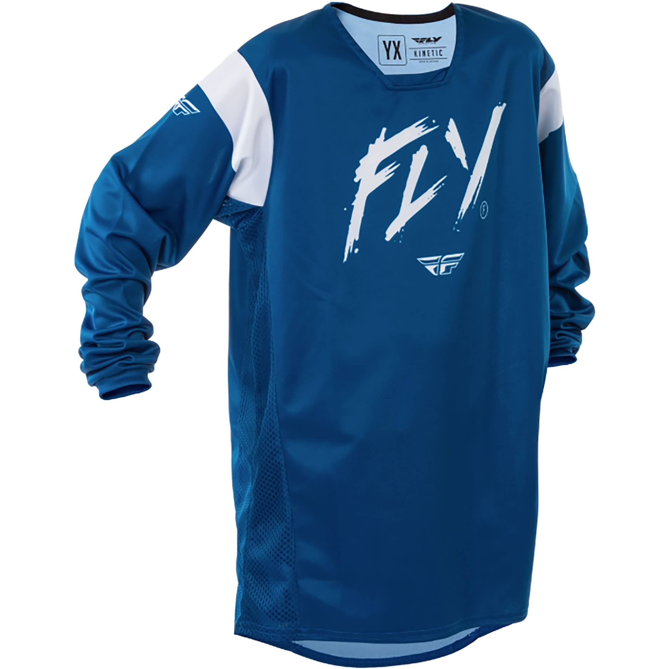 Fly Racing Kinetic Stoke LS Youth Off-Road Jerseys-378