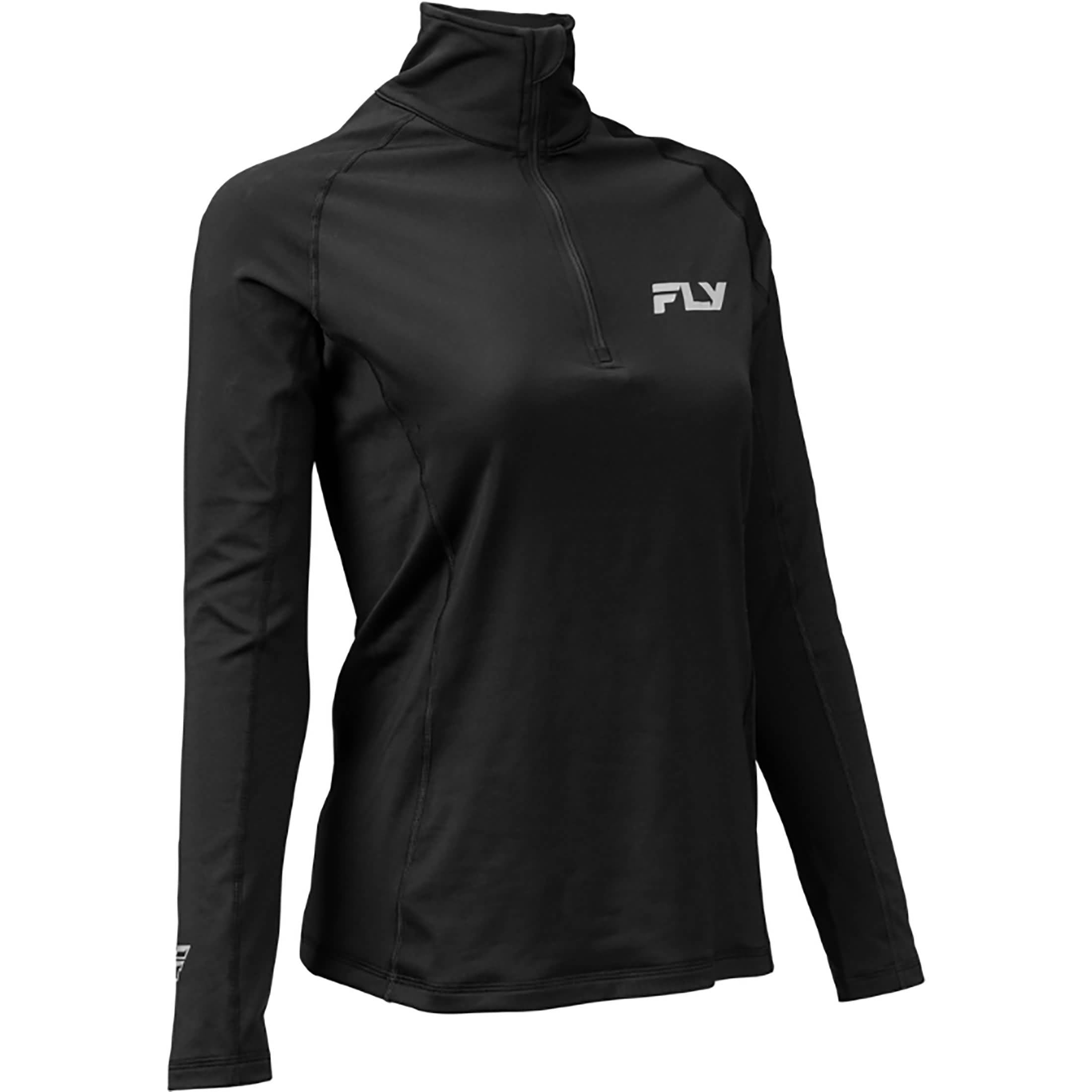 Fly Racing 2026 Heavyweight 3/4 Zip Top Base Layer LS Shirt Women's Snow Body Armor-354