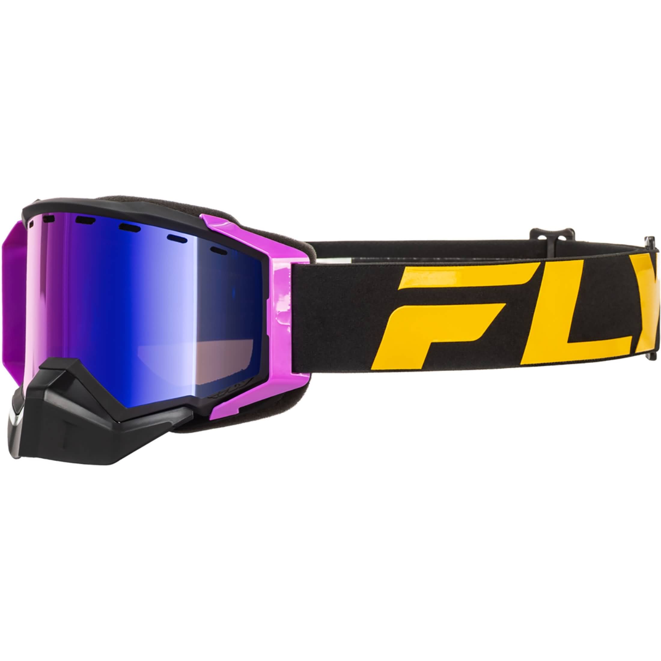 Zone Elite Sn Goggle Blk/Pink W/Pur Mir/Plrzd Rose Lens Zone Elite Sn Goggle Blk/Pink W/Pur Mir/Plrzd Rose Lens