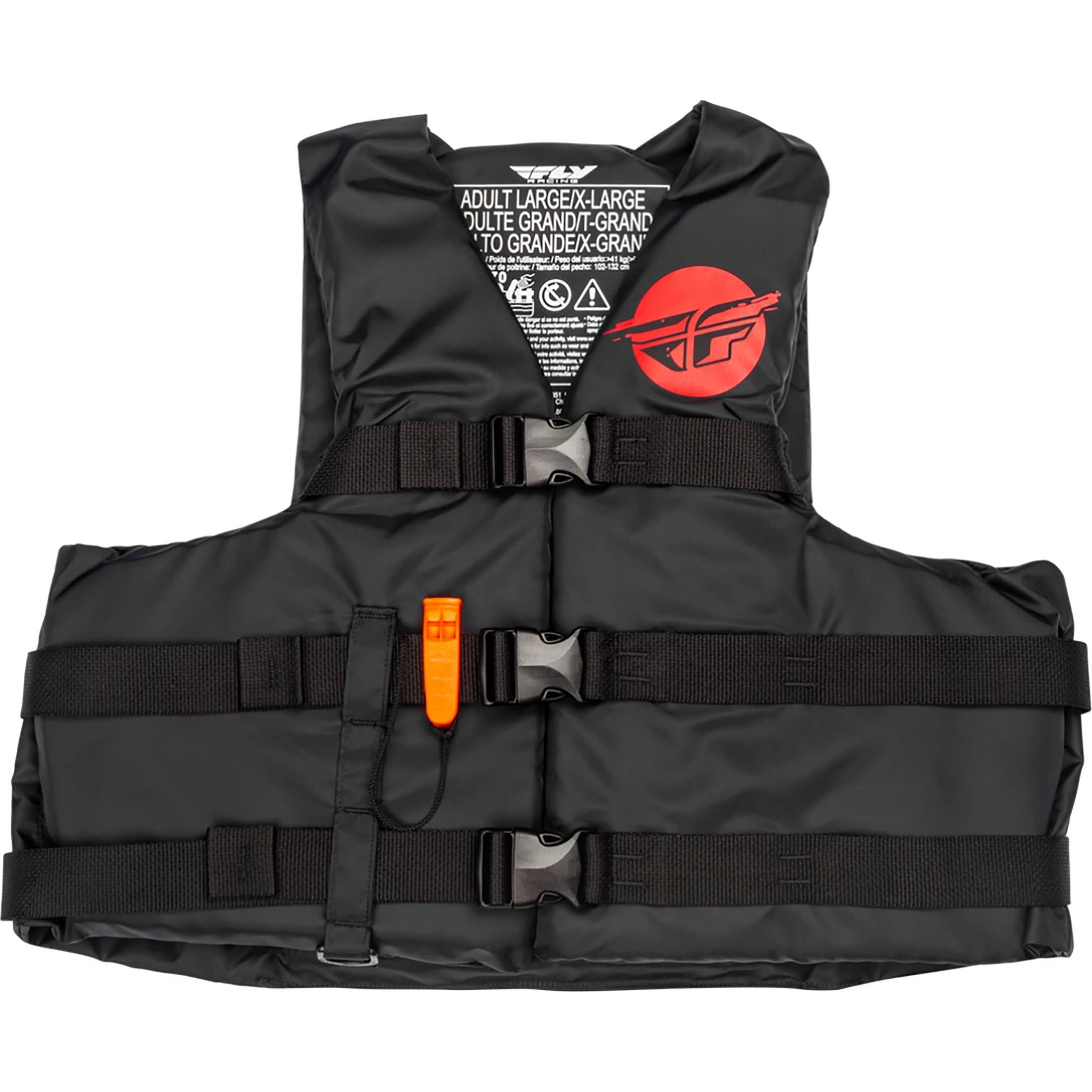Fly Racing Nylon Flotation Men's Watercraft Vests-221