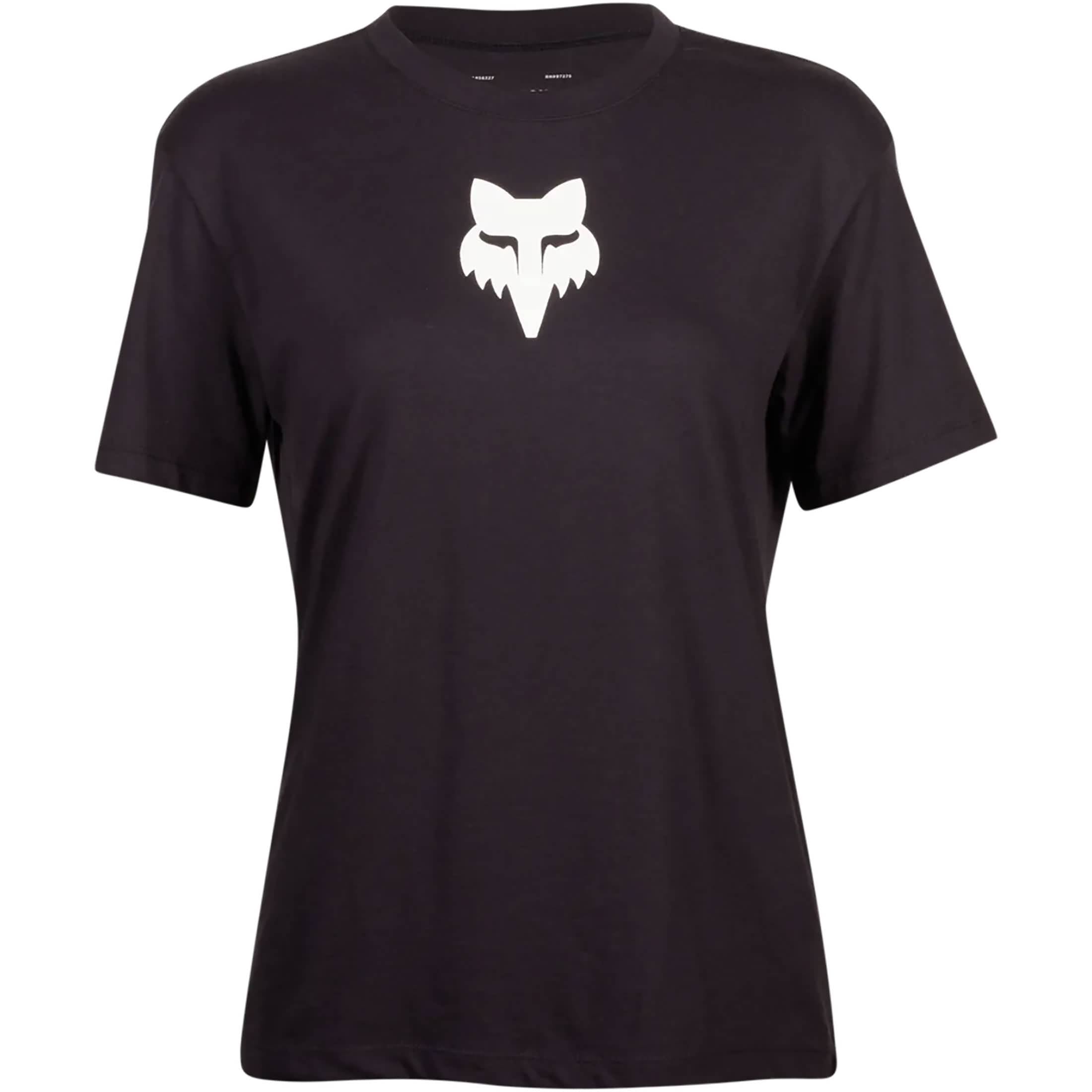 Fox Racing Fox Head Basic Women's Short-Sleeve Shirts - Black