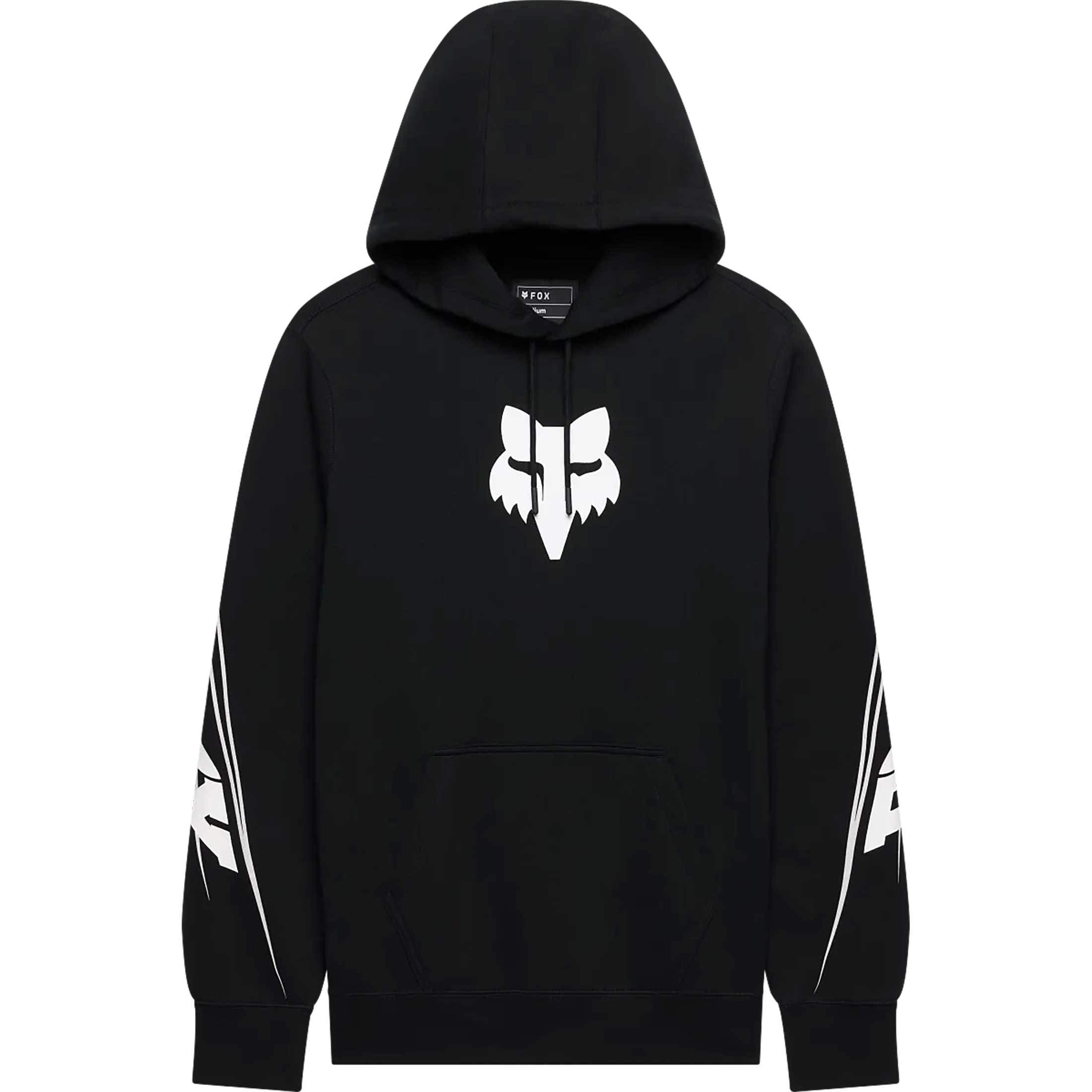 Fox Racing Apex Fleece Men's Hoody Pullover Sweatshirts - Black