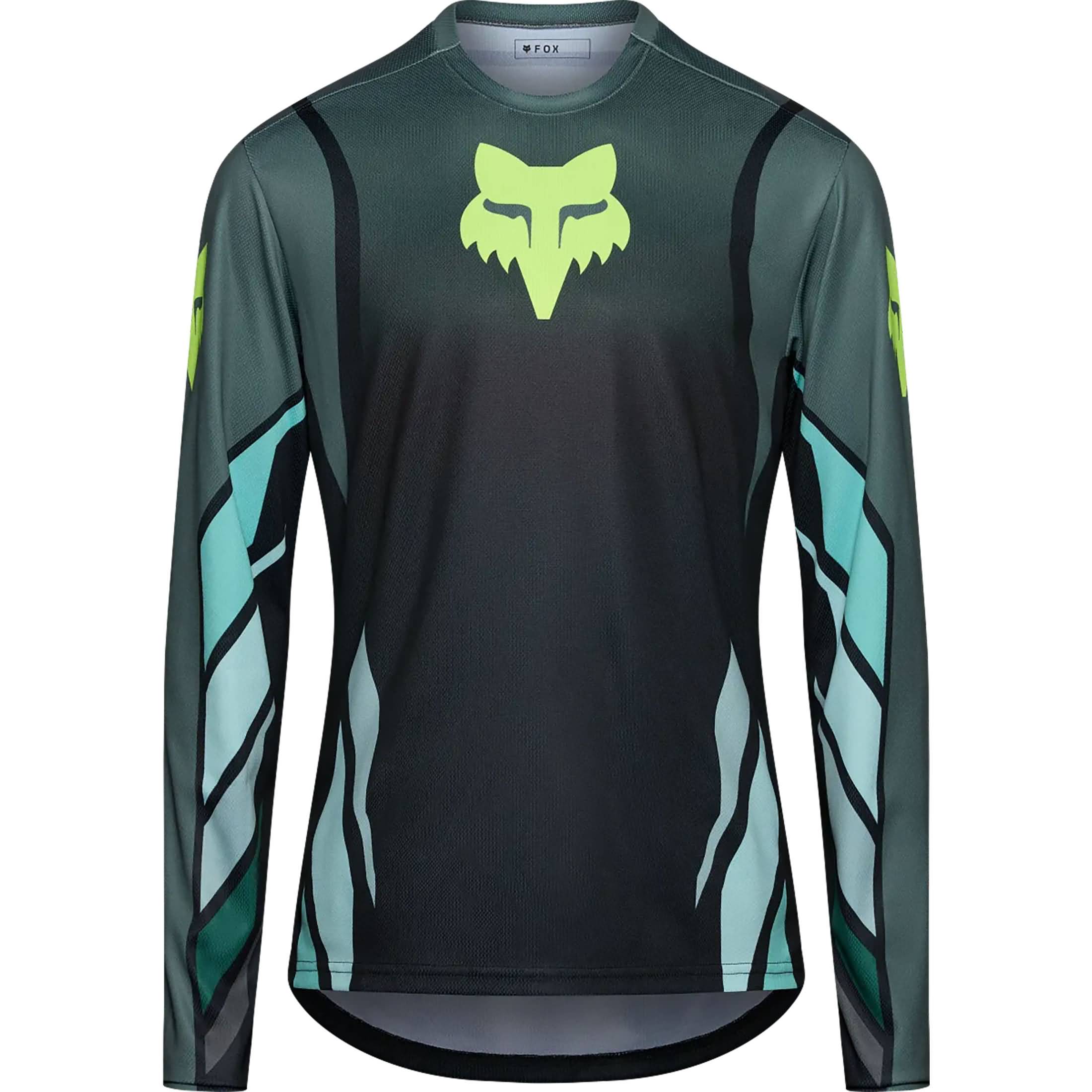 Fox Racing Ranger Foundry LS Men's MTB Jerseys - Sage Green