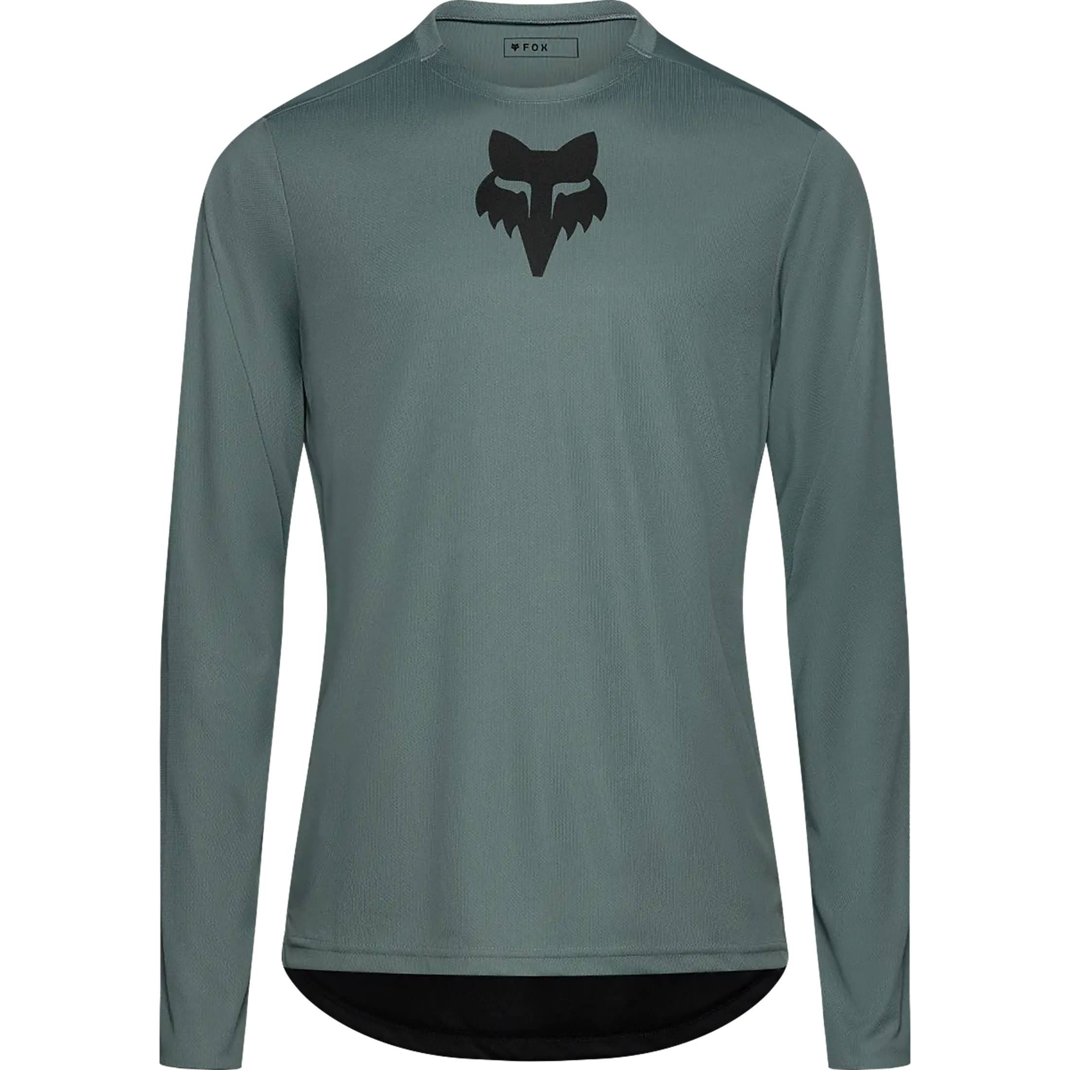 Fox Racing Ranger Fox Head 2027 LS Men's MTB Jerseys - Sage Green