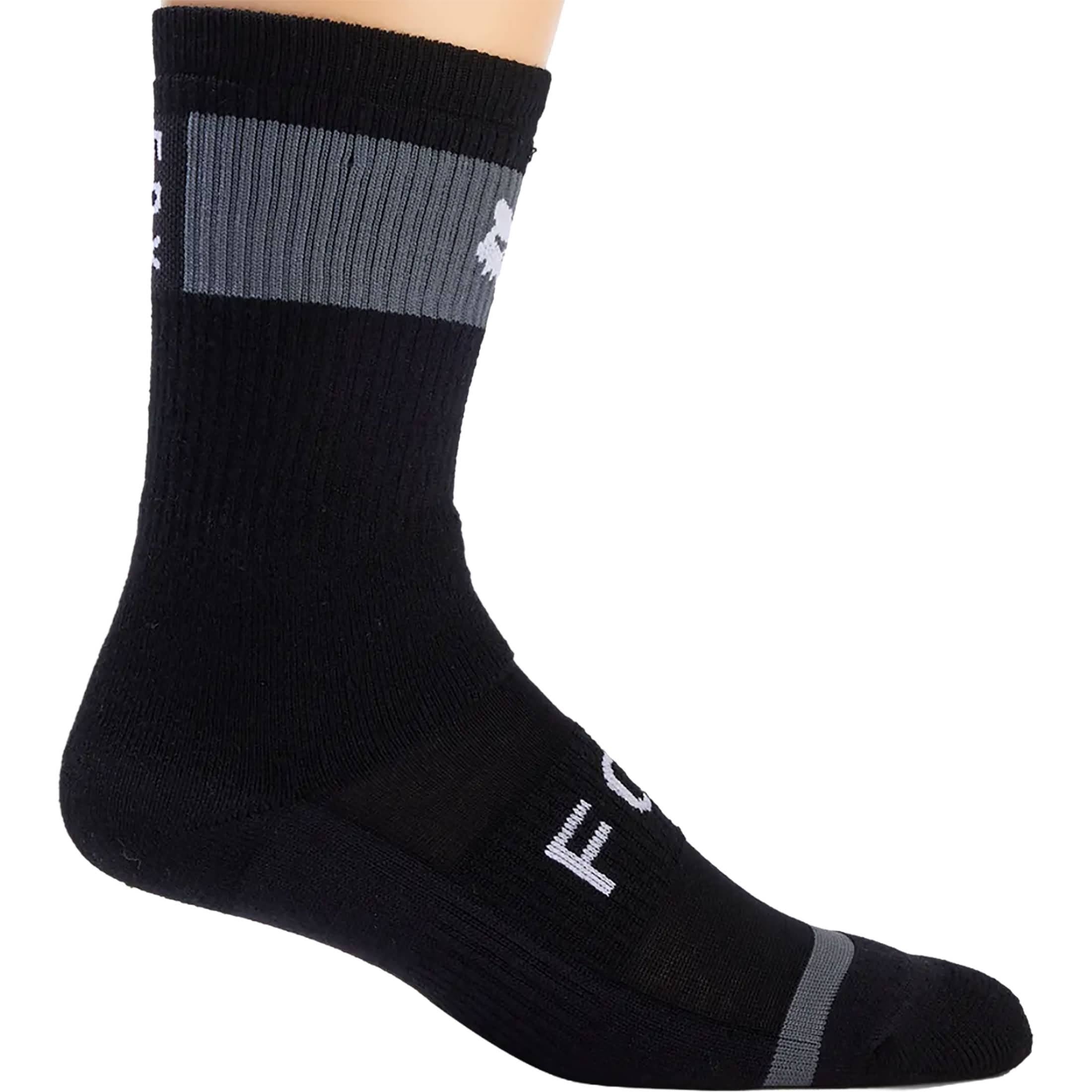 Fox Racing 8" Defend Winter Adult MTB Socks-31526