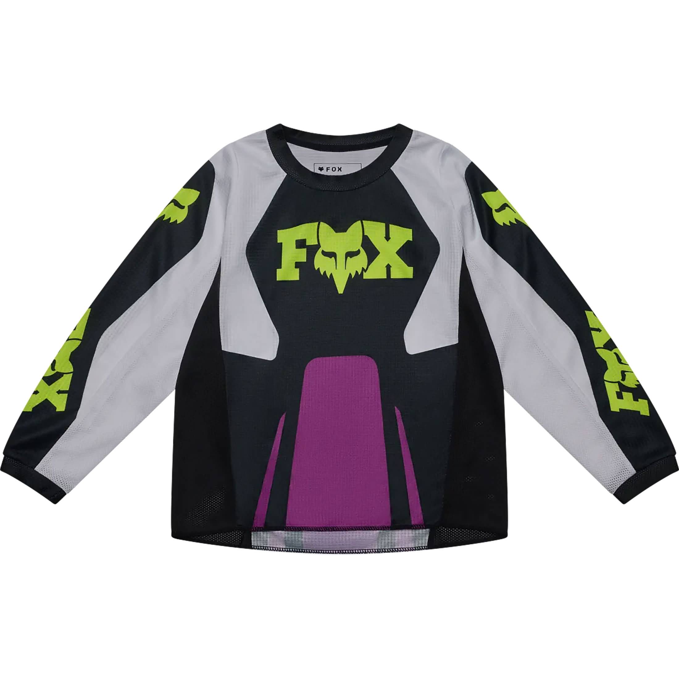 Fox Racing 180 Raid LS Kids Off-Road Jerseys - Purple Lava
