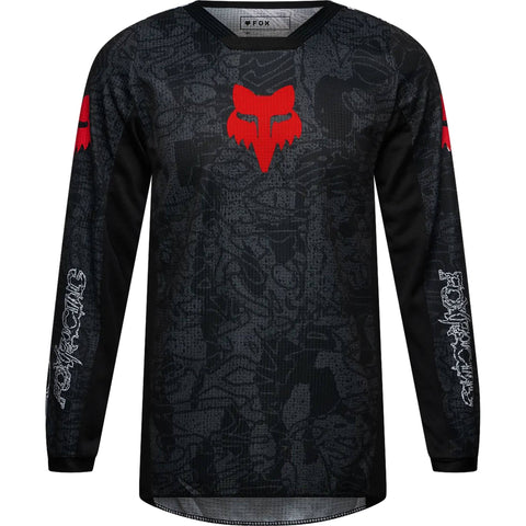 Fox Racing 180 Abyss LS Youth Off-Road Jerseys - Black