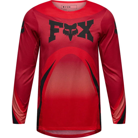 Fox Racing Flexair Arc LS Youth Off-Road Jerseys - Chili Red