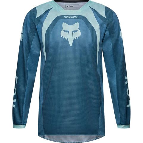 Fox Racing 180 Frame LS Youth Girls Off-Road Jerseys - Deep Blue