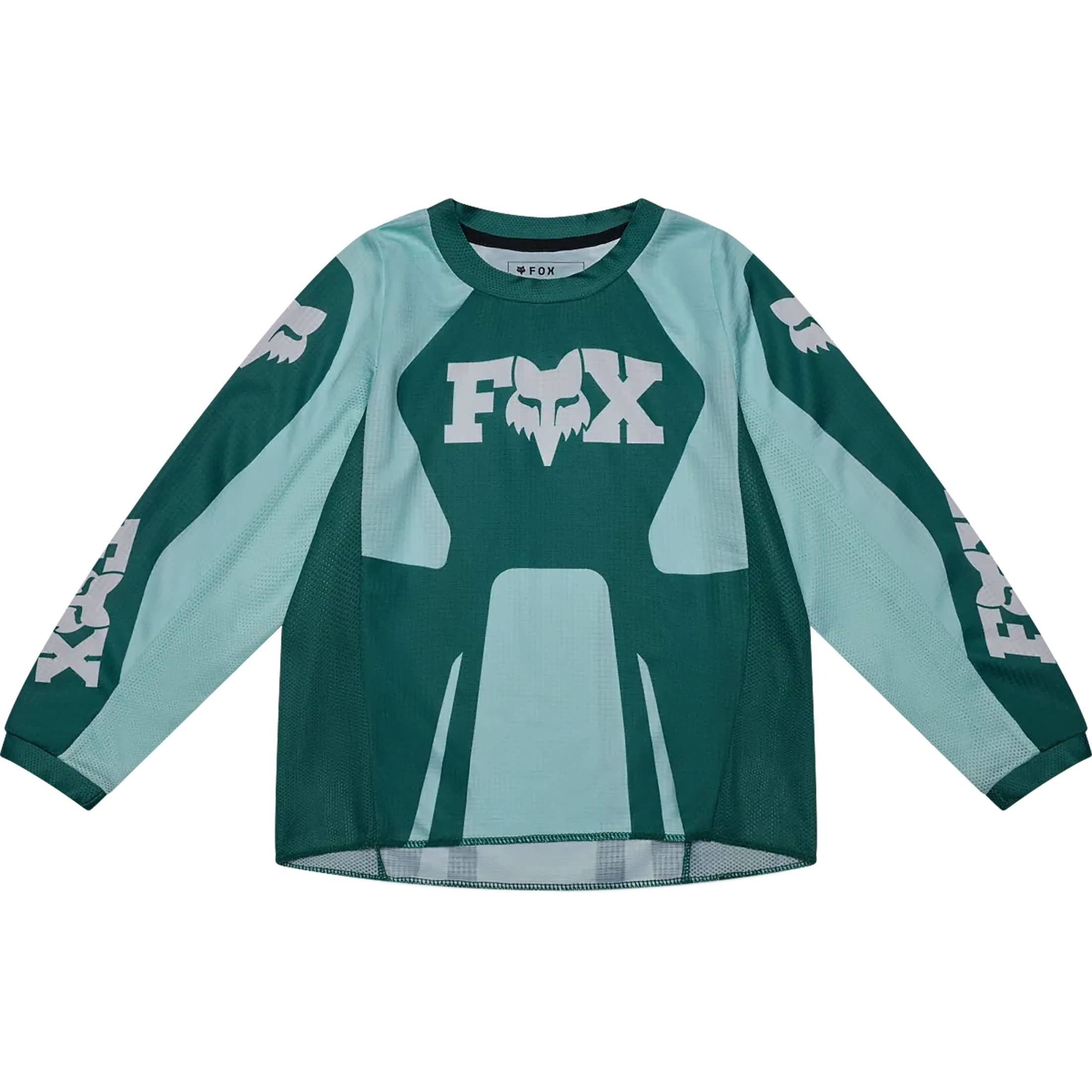 Fox Racing 180 Raid LS Youth Girls Off-Road Jerseys - Melon Green
