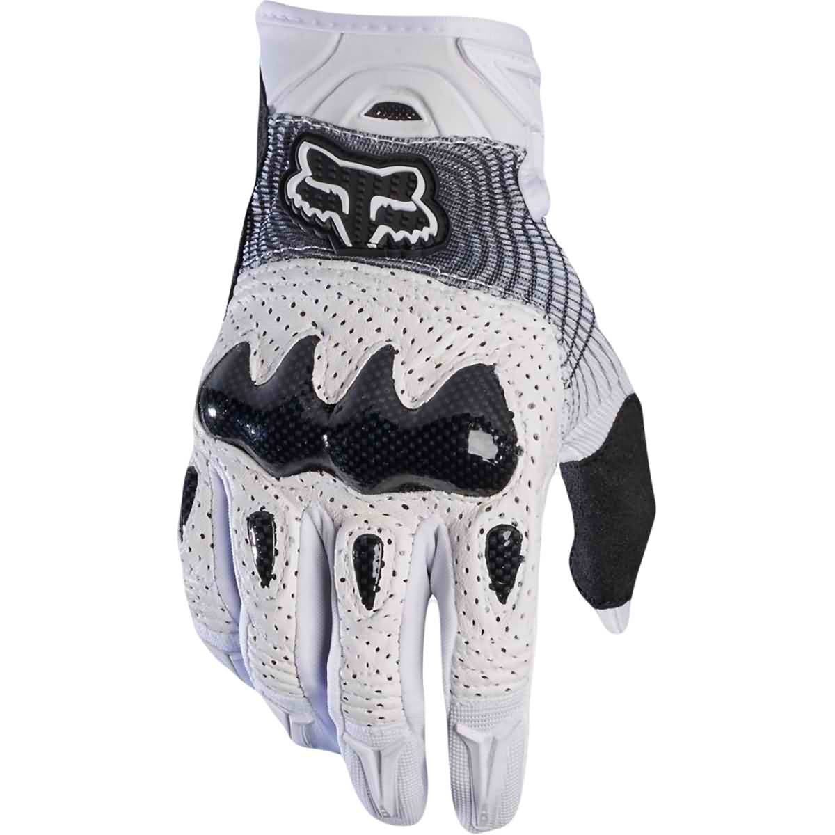 fox handschuhe bomber Fox Racing Bomber Gloves White/Black S
