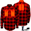 Gerbing Heated Clothing 7 V Battery Flannel Men's Street Jackets