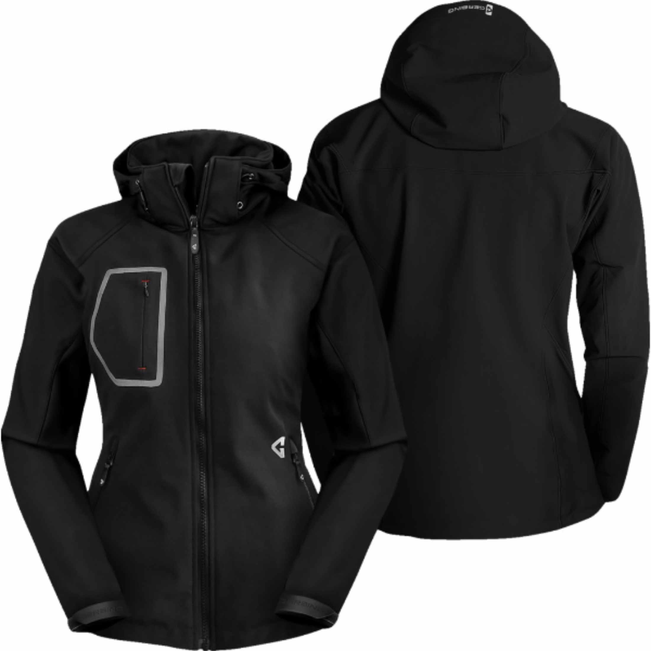 Gerbing Heated Clothing 7V Torrid Softshell 2.0 Heated Women's Street Jackets-2822