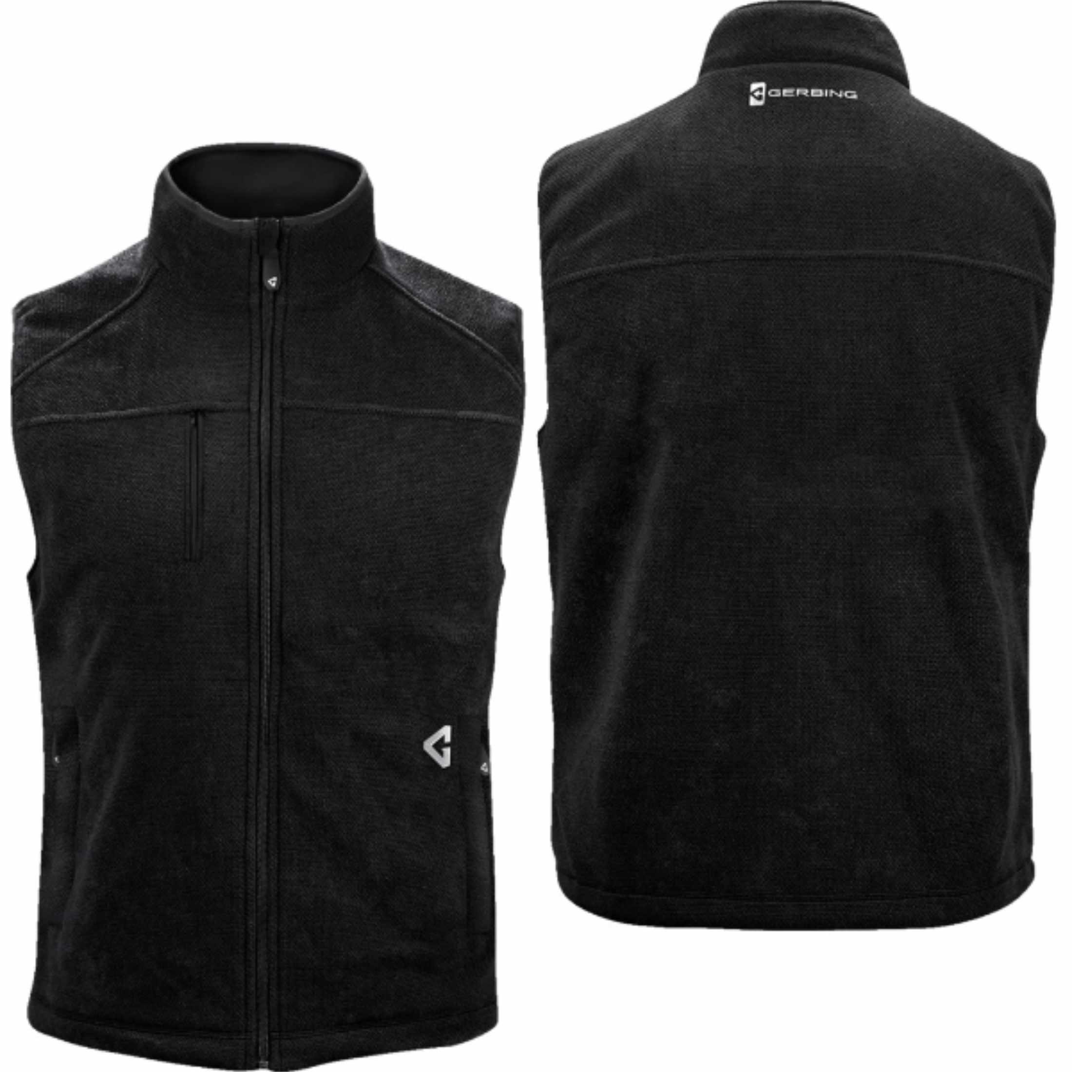 Gerbing Heated Clothing 7V Thermite Fleece 2.0 Heated Men's Street Vests-2830