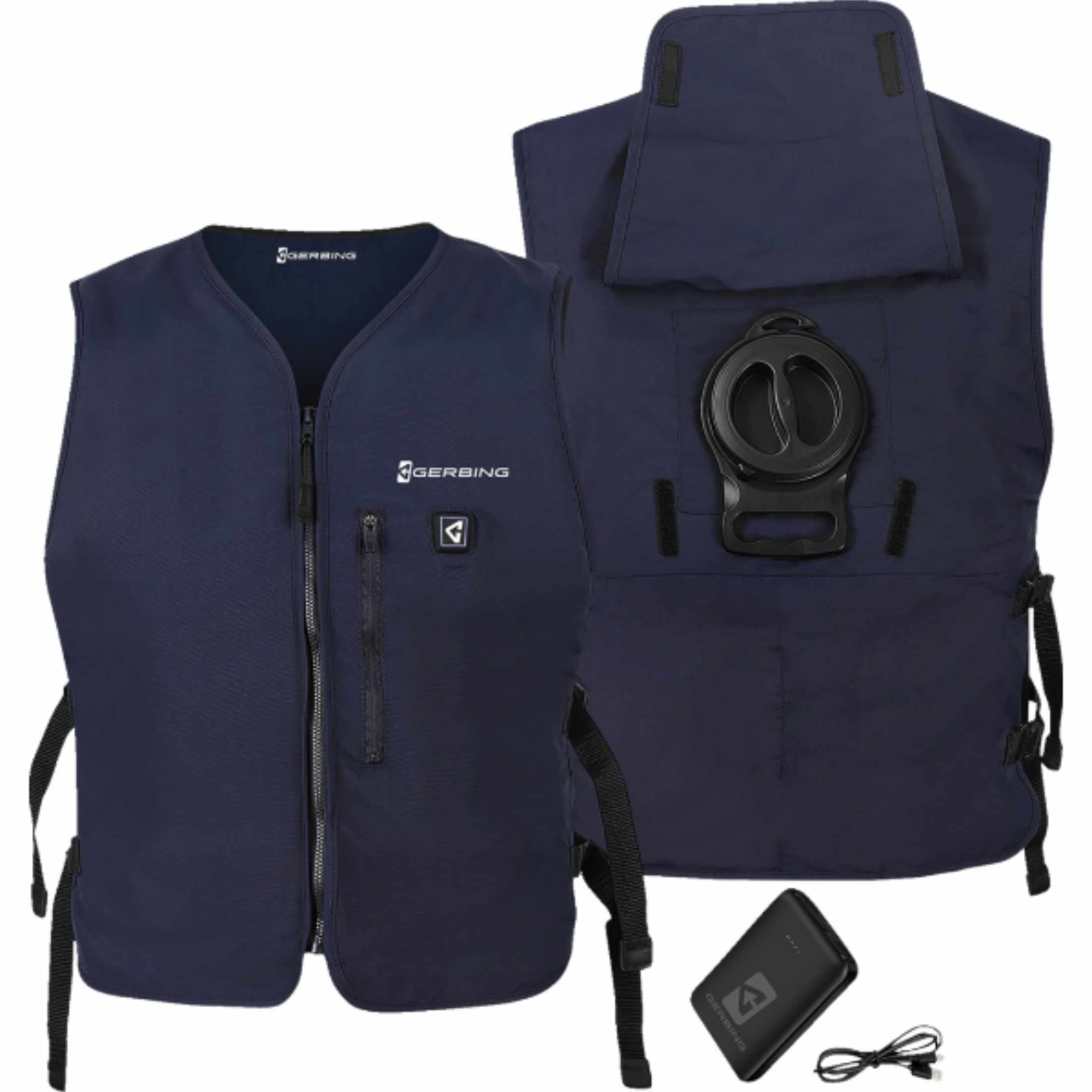 Gerbing Heated Clothing 5V Touch Button Circulatory Cooling Adult Street Vests-2830