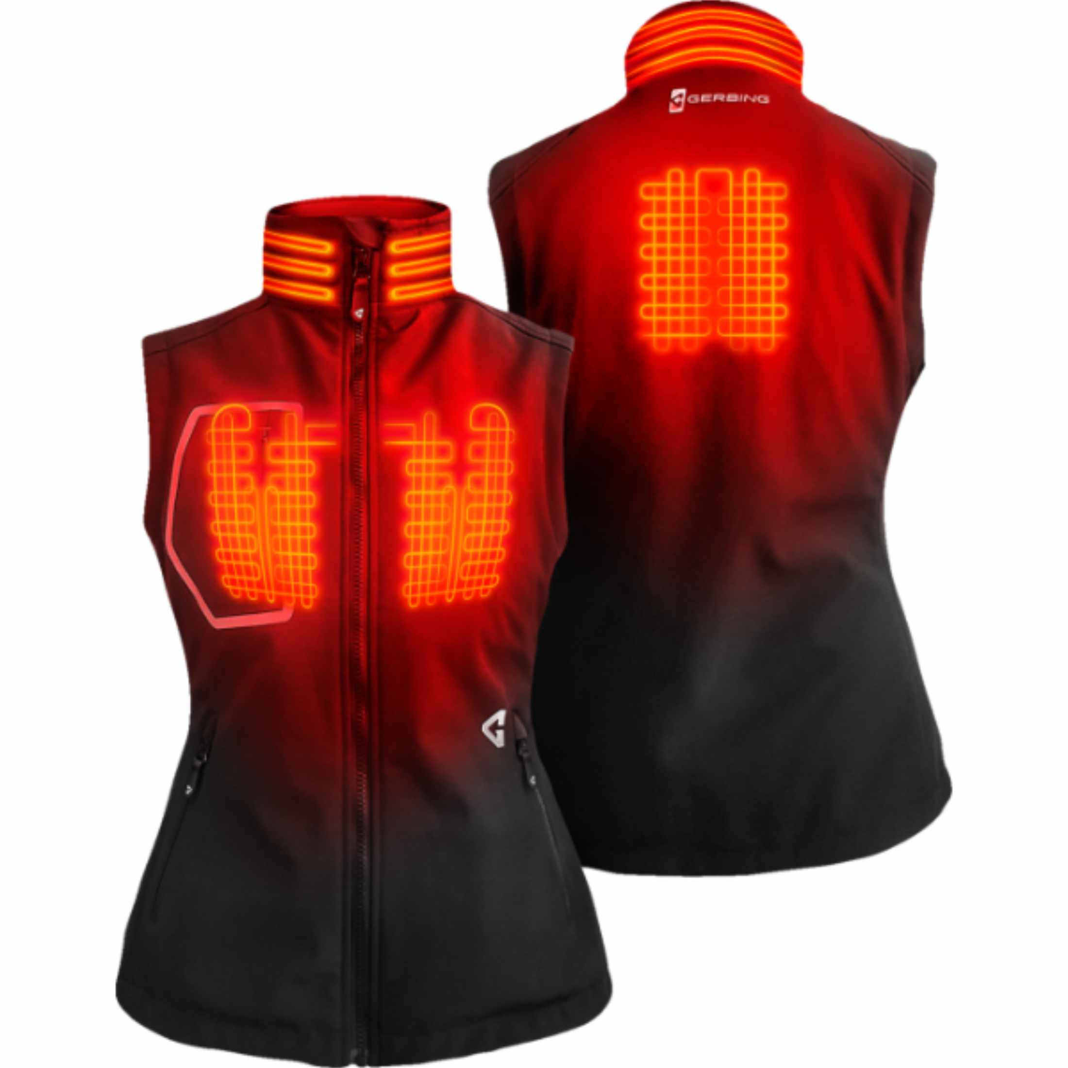 Gerbing Heated Clothing 7V Torrid Softshell 2.0 Women's Street Vests ...