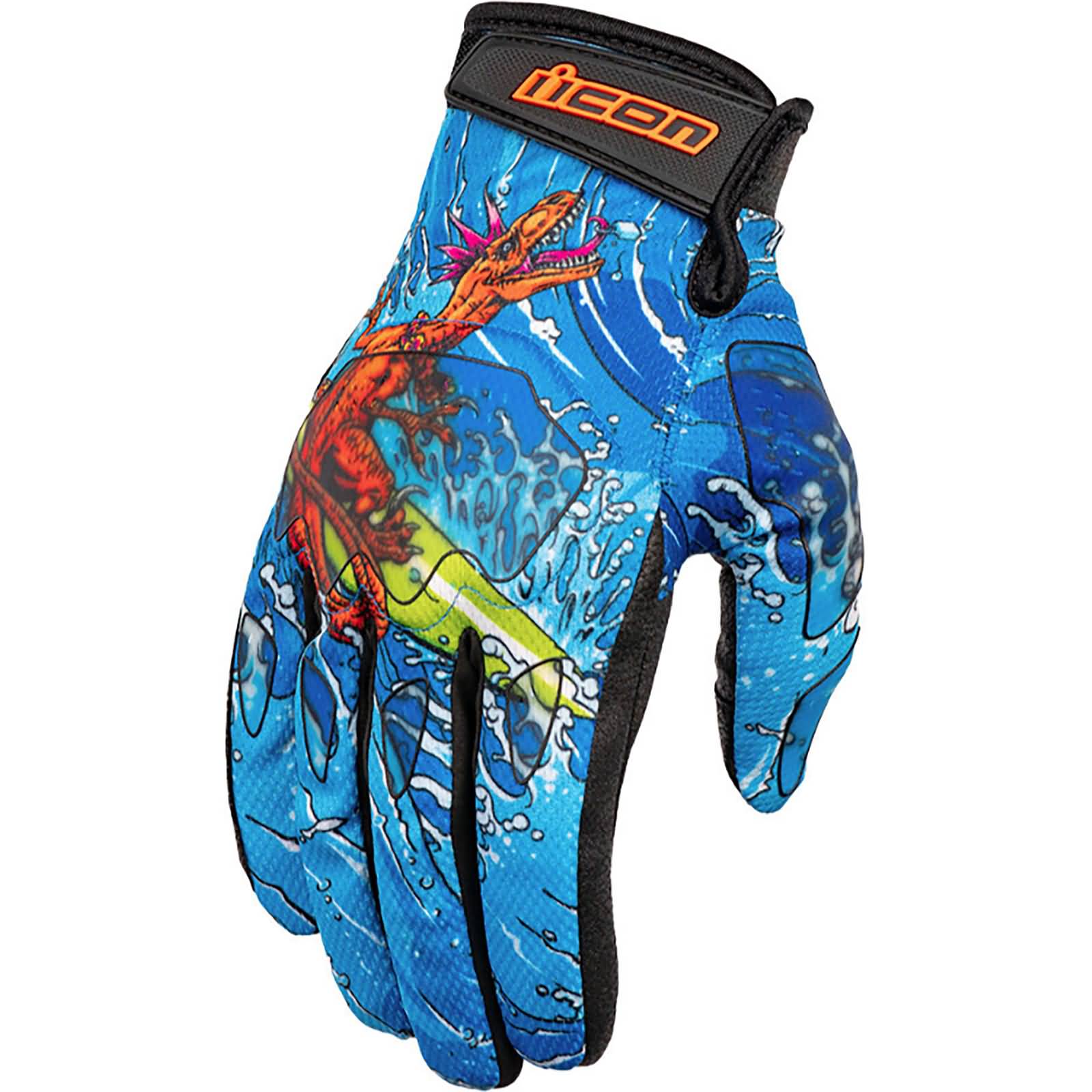 Icon Hooligan Dino Fury Men's Street Gloves-3301