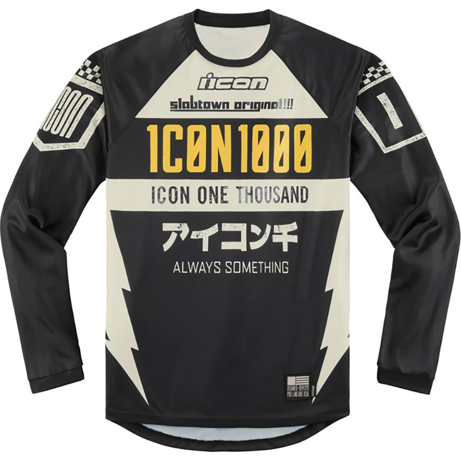 Icon Slabtown LS Men's Street Jerseys-2824