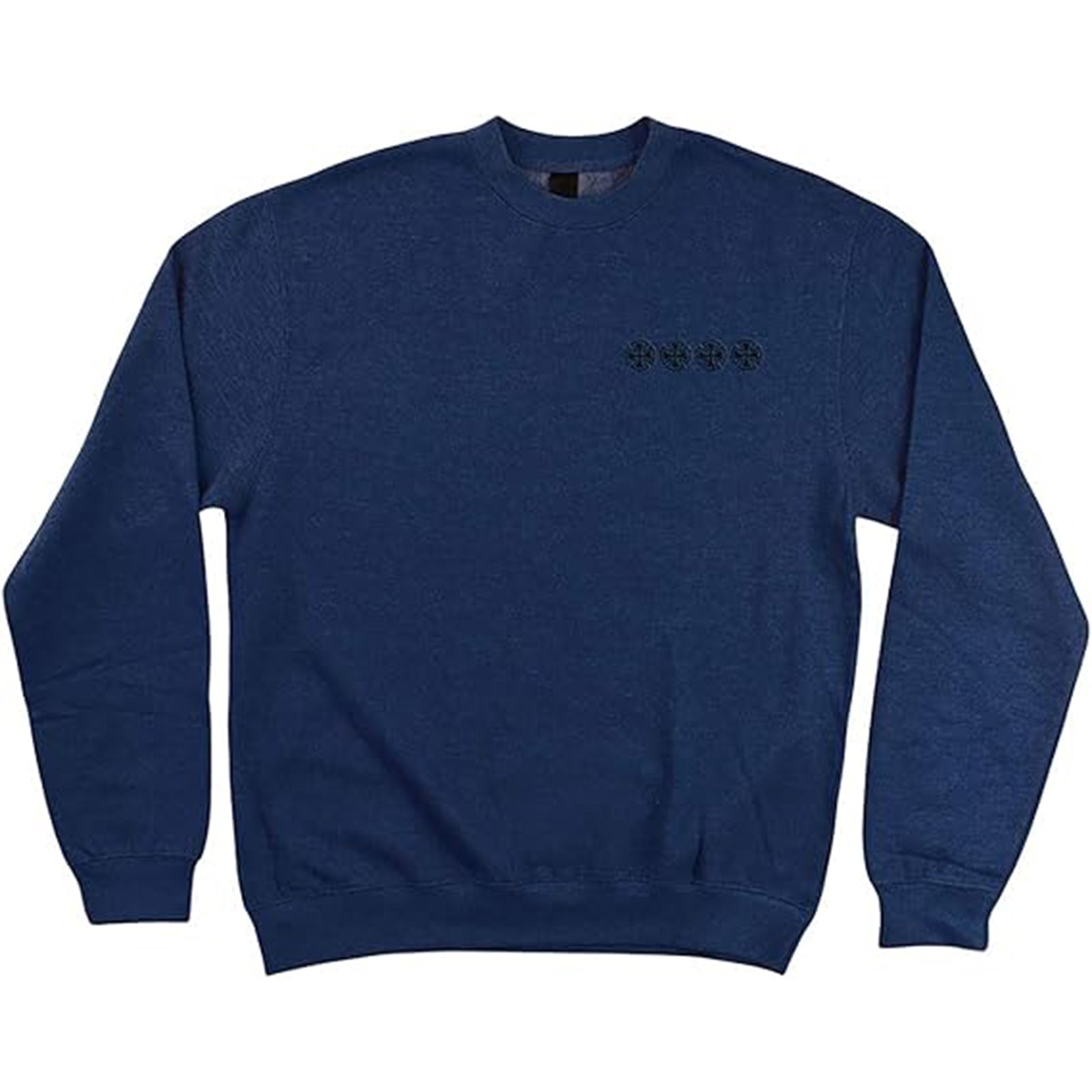 Independent Chain Cross Crew Neck Midweight Men's Sweater Sweatshirts-44252106