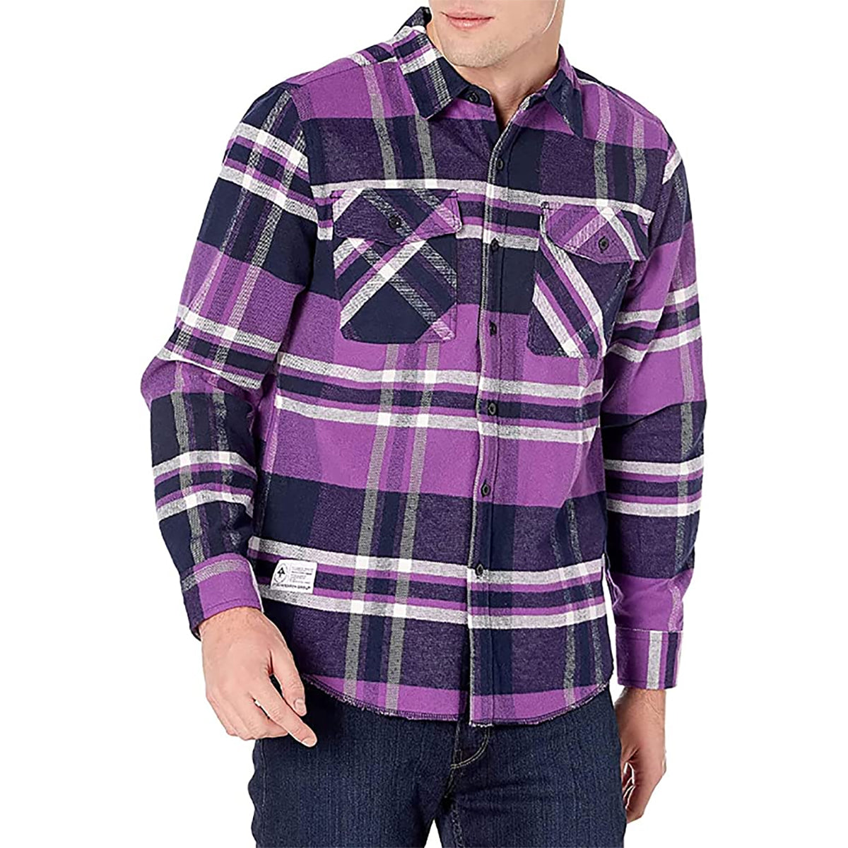 LRG Core 47 Men's Button Up Long-Sleeve Shirts-J122006