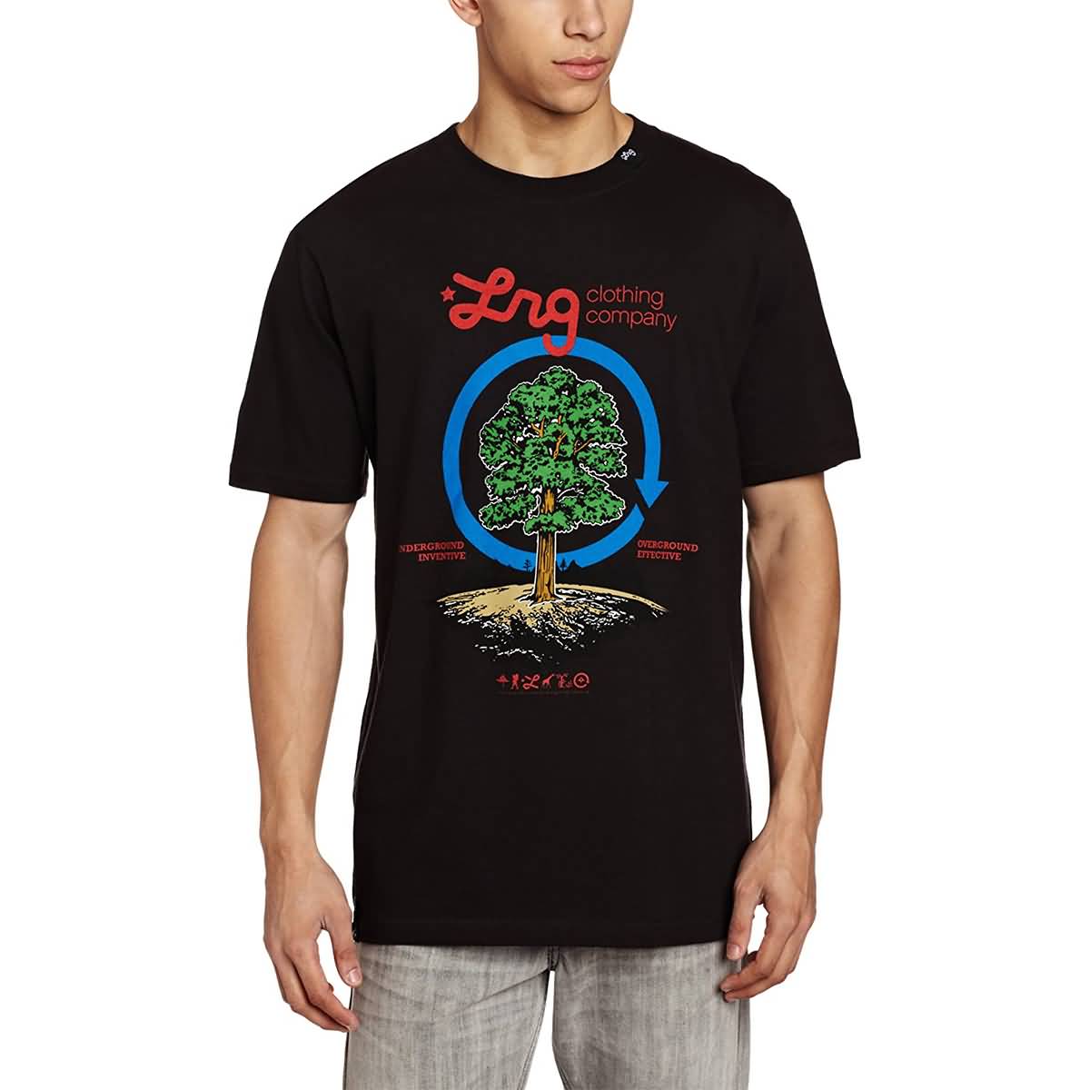 LRG Earth Tree Cycle Men's Short-Sleeve Shirts-D131068