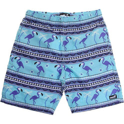 Neff Miami Hot Tub Youth Boys Boardshort Shorts (Brand New)
