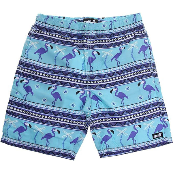 Neff Miami Hot Tub Youth Boys Boardshort Shorts (Brand New ...