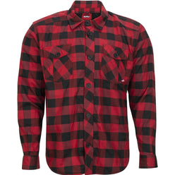 Noru Check Riding Men's Button Up Long-Sleeve Shirts
