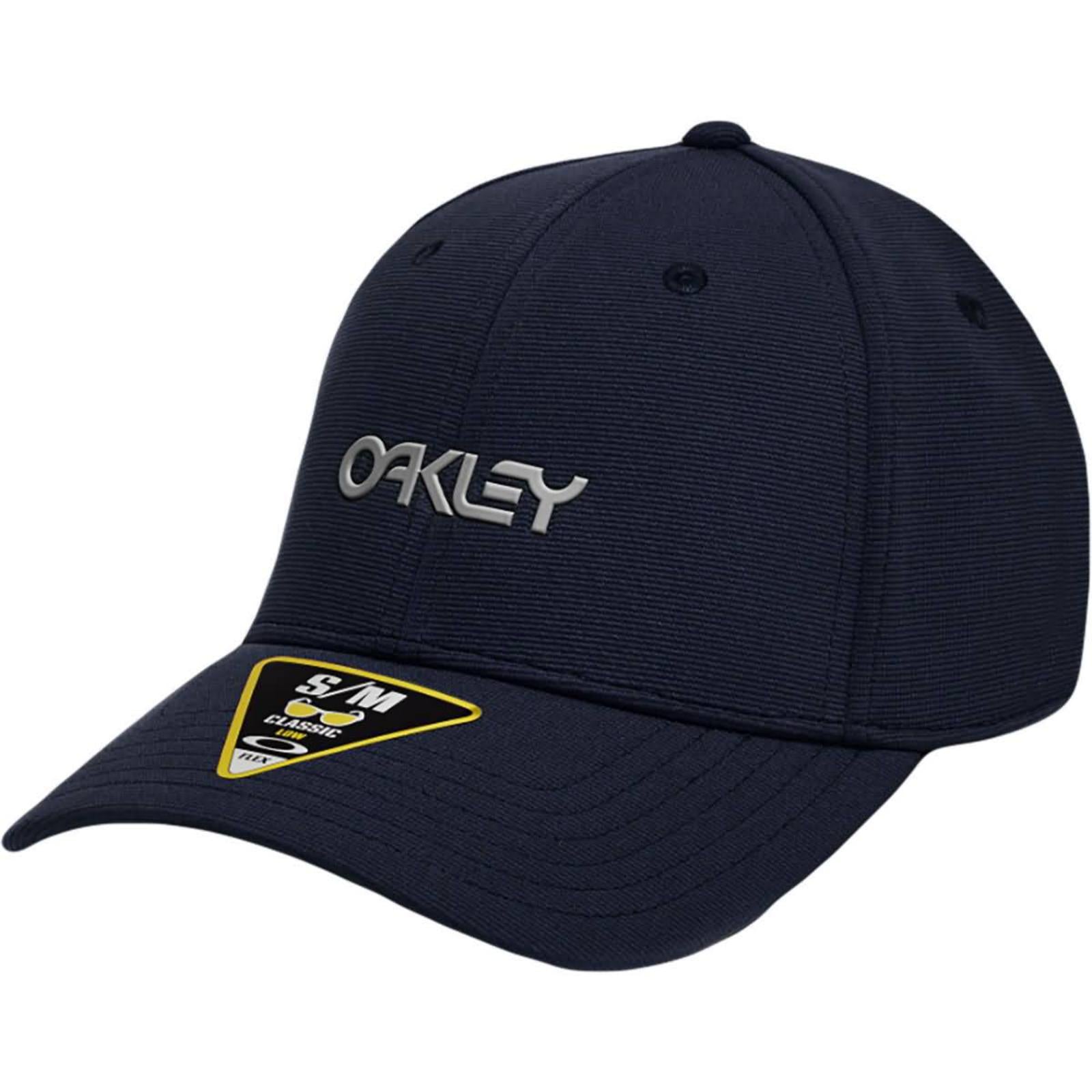 Oakley 6 Panel Stretch Metallic Men's Flexfit Hats-FOA912209
