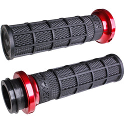 ODI Harley Davidson 2008+ TBW Hart-Luck Signature Lock-On Waffle Style Cruiser Hand Grips