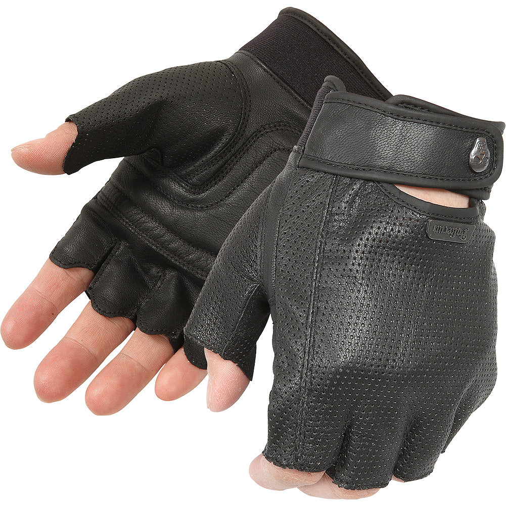 Pokerun Easy Rider 2.0 Fingerless Men's Cruiser Gloves-6822