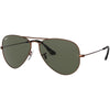 Ray-Ban RB3025 Large Metal Adult Aviator Sunglasses (Refurbished)