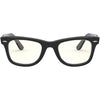 Ray-Ban Wayfarer Clear Evolve Adult Lifestyle Polarized Sunglasses (Refurbished, Without Tags)