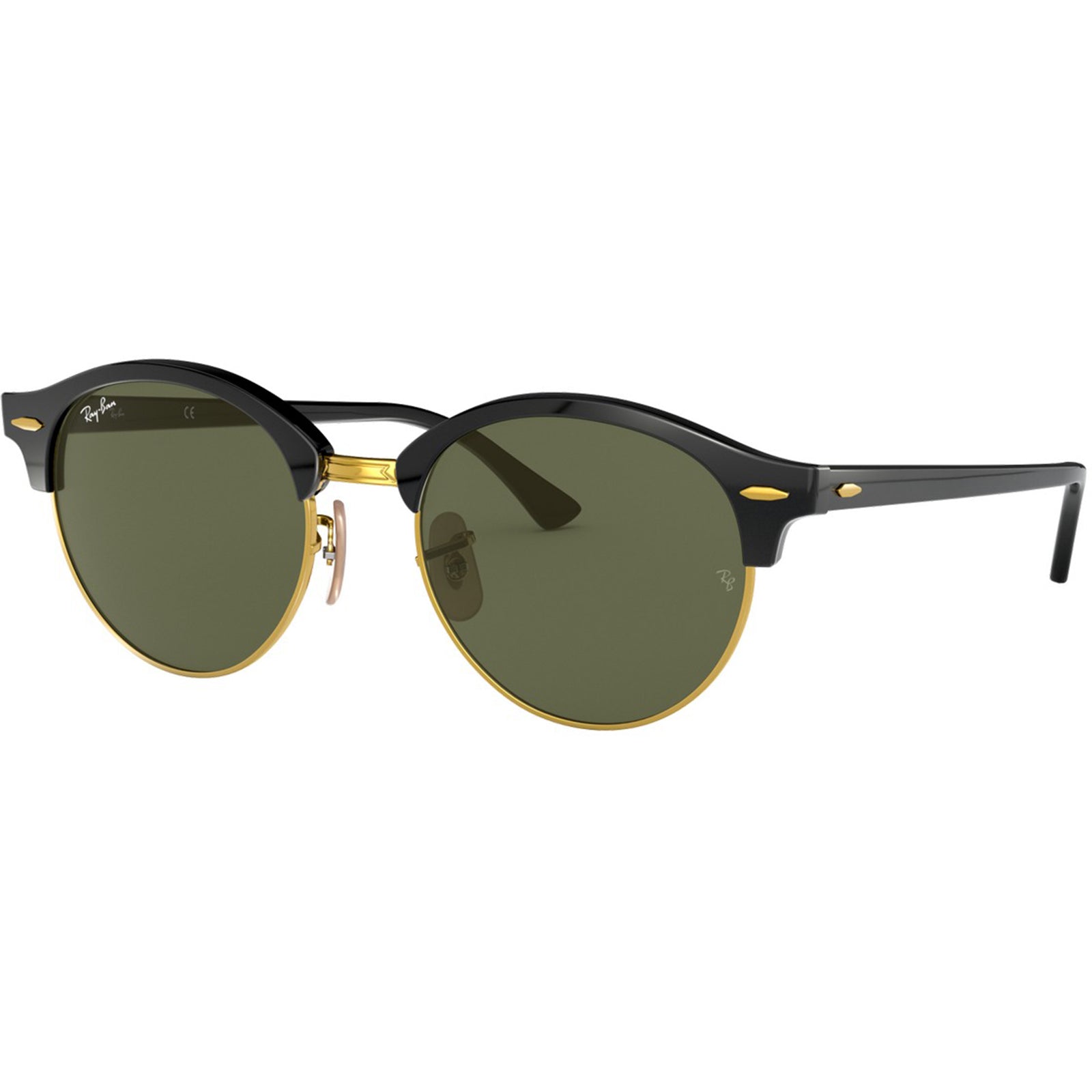 Ray-Ban Clubround Adult Lifestyle Sunglasses (Refurbished, Without Tags)