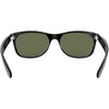 Ray-Ban New Wayfarer Classic Adult Lifestyle Sunglasses (Refurbished, Without Tags)