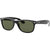 Ray-Ban New Wayfarer Classic Adult Lifestyle Sunglasses (Refurbished, Without Tags)