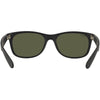 Ray-Ban New Wayfarer Flash Adult Lifestyle Sunglasses (Refurbished, Without Tags)