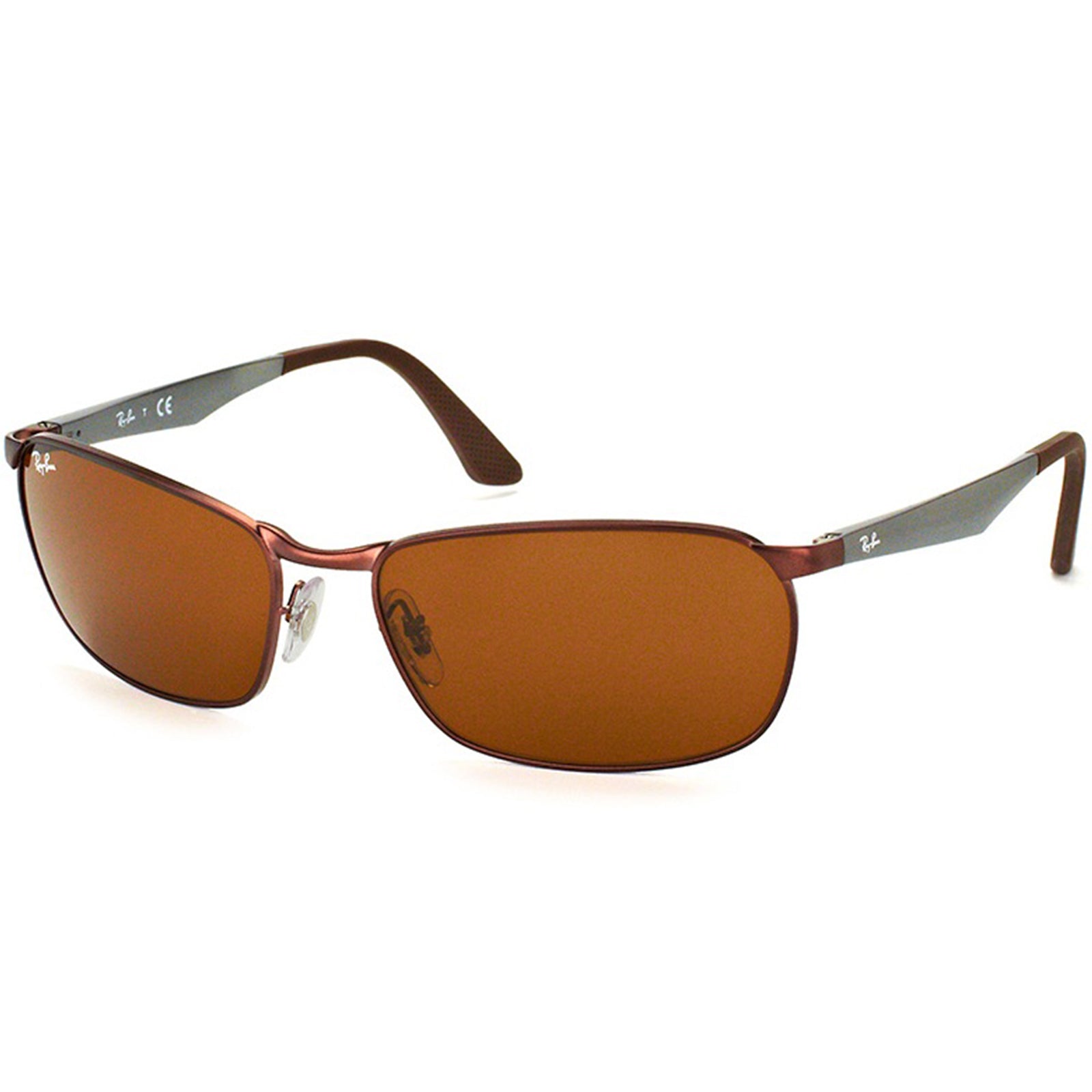 Ray-Ban RB3534 Rectangular Metal Adult Lifestyle Sunglasses-0RB3534