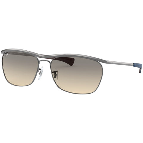 Ray-Ban RB3619 Olympian II Deluxe Rectangular Adult Lifestyle Sunglasses-0RB3619