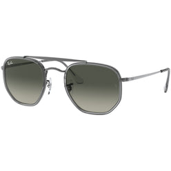 Ray-Ban RB3648M The Marshal II Hexagonal Adult Lifestyle Sunglasses (Refurbished)