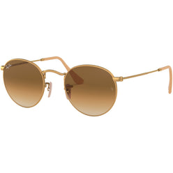 Ray-Ban Round Metal Adult Lifestyle Sunglasses (Refurbished, Without Tags)