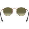 Ray-Ban Round Metal Men's Lifestyle Sunglasses (Refurbished, Without Tags)