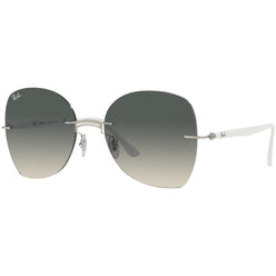 Ray-Ban RB8066 Titanium Women's Lifestyle Sunglasses (Refurbished, Without Tags)